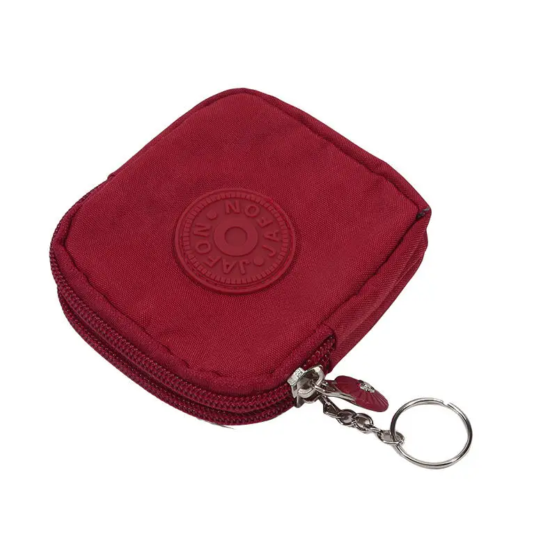 Mini Nylon Coin Purse open view