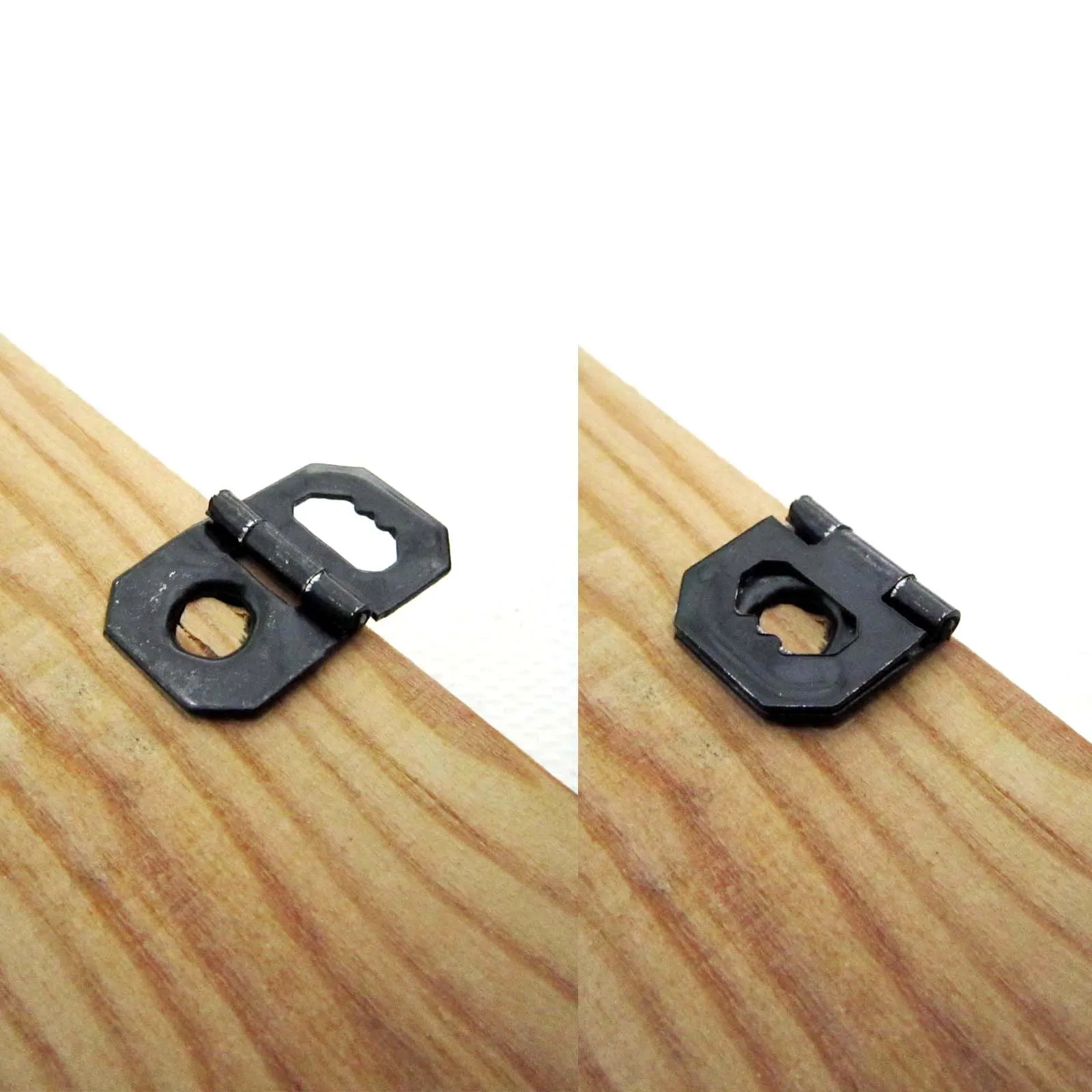 Picture Frame Hangers 25pcs Picture Photo Artwork Oil Painting Frame Back Board Barbed Self Fixing Attach Sawtooth Foldable Hinge Hanger Hook No screw