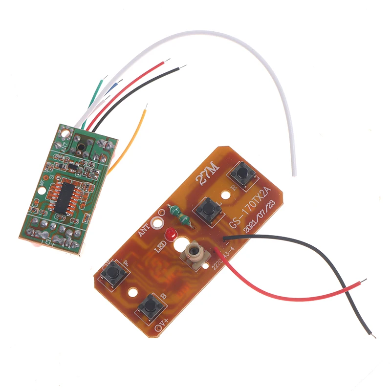 Kit émetteur récepteur 27MHz 4CH RC pour voiture - Carte PCB