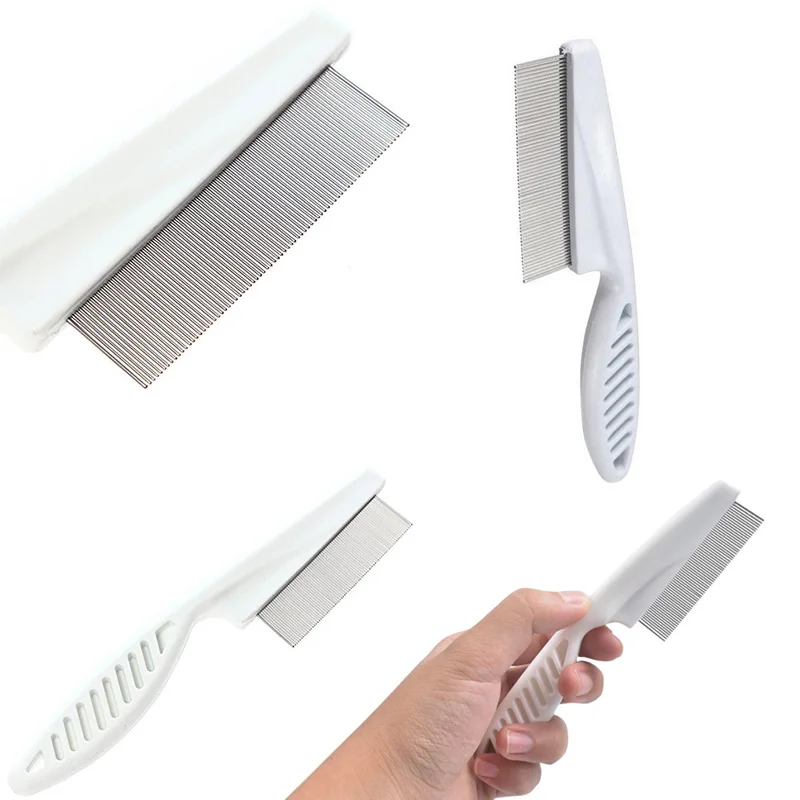 1Pc Rabbit Grooming Brush Small Pet Hair Remover Flea Comb Shampoo Bath Brush for Hamster Guinea Pig Rabbit Accessories 4