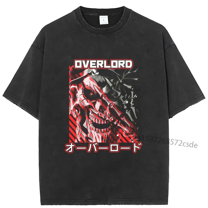

Overlord anime 2023 Men Women T-Shirt Anime T Shirt Harajuku Funny Print T-Shirt Clothes Hip Hop Tops Tees Summer Tops