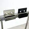 Tile Display Buckle U-shape Corner Brackets Joint Fastener Screens Wall Support Black Stainless Steel Hanging Code Ceramic 5