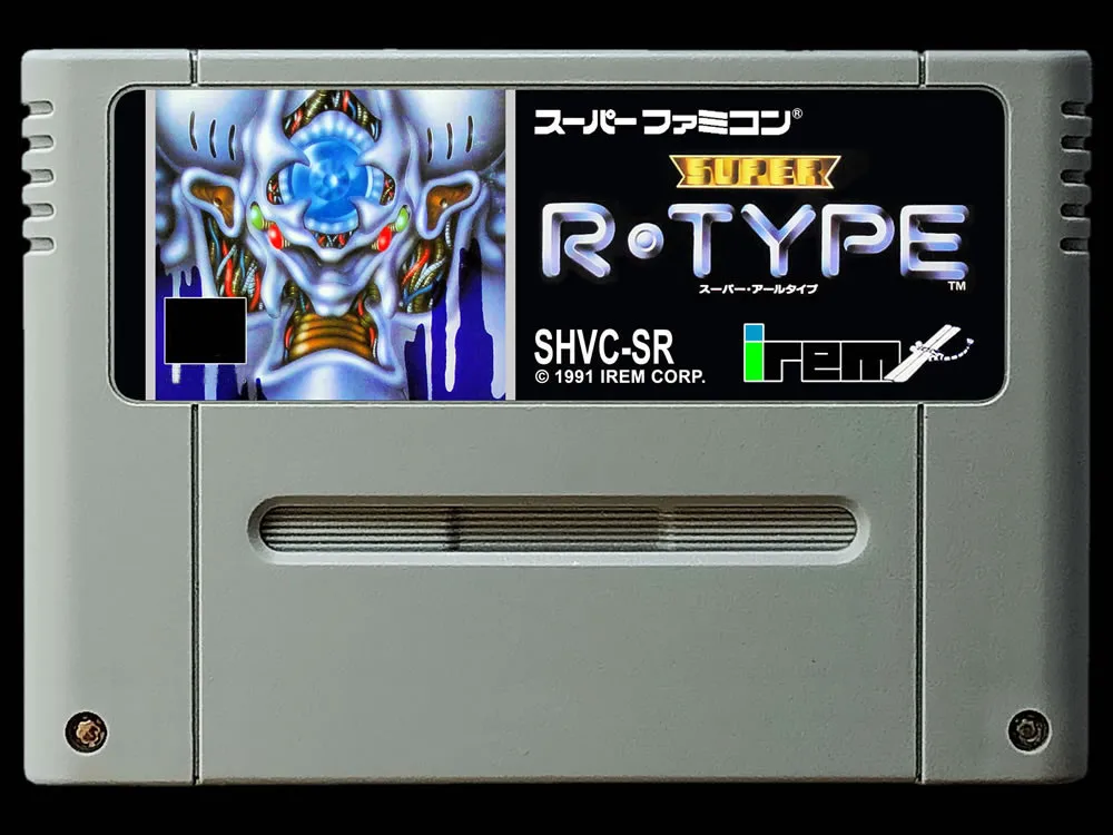 

Game cards : SUPER R-TYPE (японская версия NTSC!)