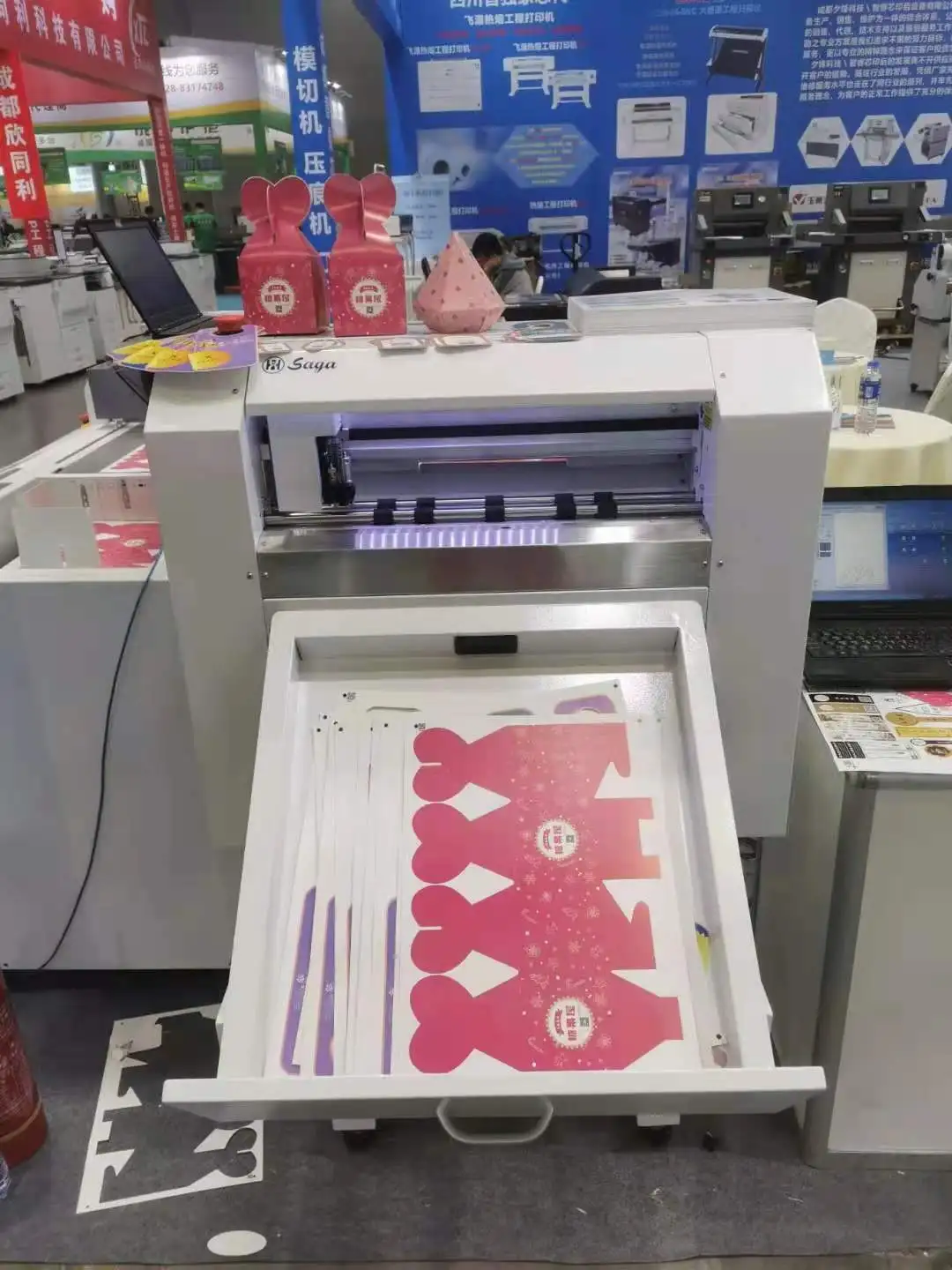 Automatic Sheet to Sheet Vinyl Self Adhesive Paper Label Cutting Machine
