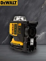 Dewalt DW089LG 3 Sides*360 Degree Vertical Lines Laser Level   Horizontal Green Light Level Meter Outdoor 12V Lithium Battery 1