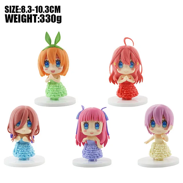 The Quintessential Quintuplets 5toubun no hanayome Nakano Itsuki Nino  Japanese Anime Figure Toy Game PVC Action Figure model - AliExpress