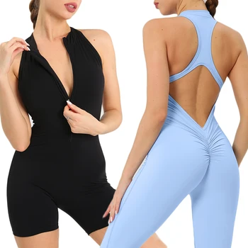 Women’s Scrunch Gym Jumpsuit 1