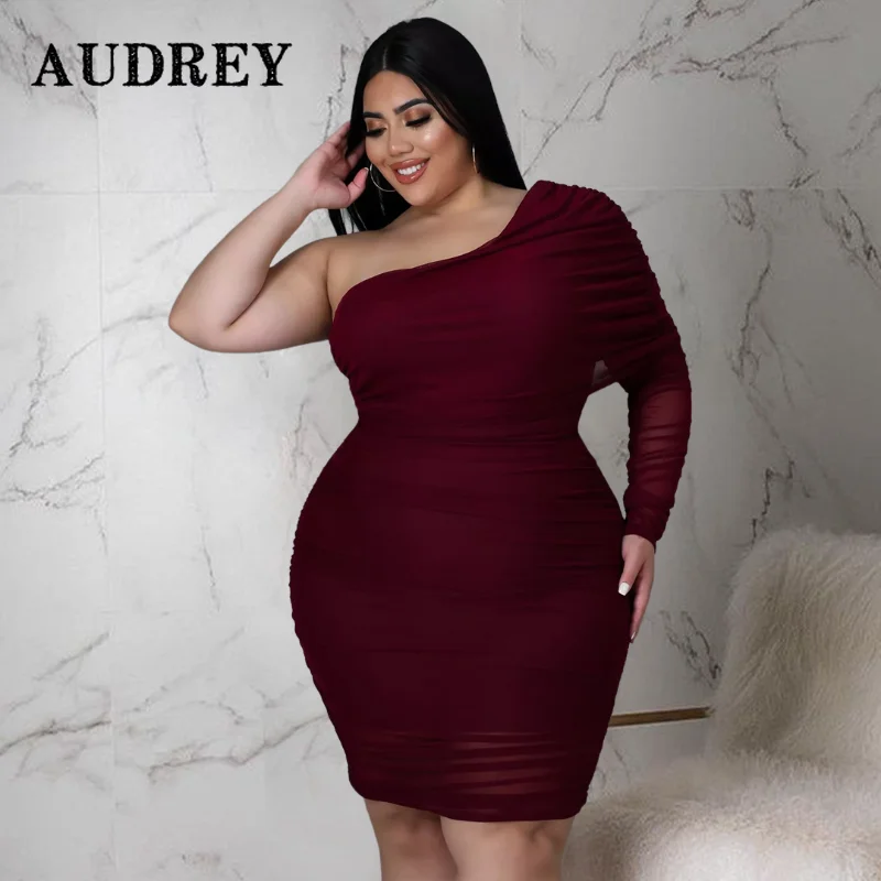 

2022 New Plus Size Sexy Clothing XL-5XL women Clothing elegant luxury Casual straplessTight fitting party women evening dress