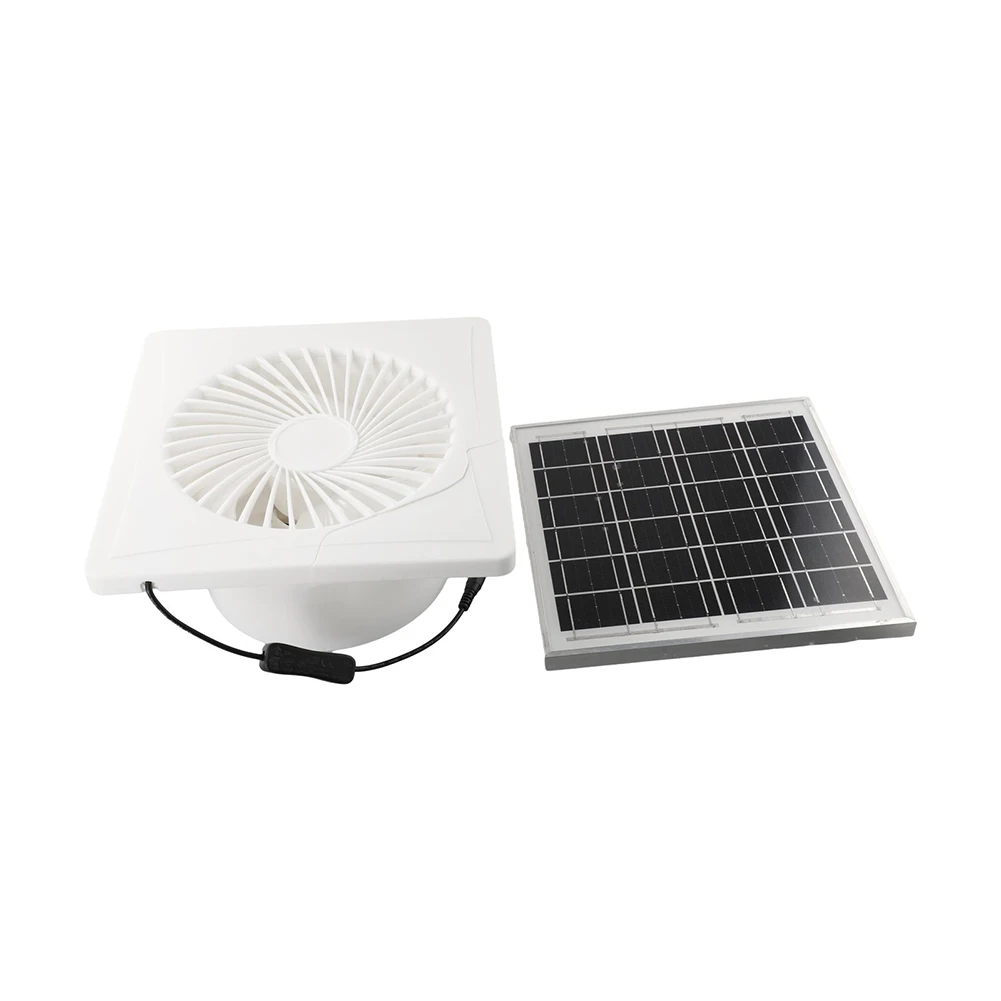 

Energy saving Solar Powered Extractor Ventilation Fan Quick Installation Air Vent for Clean and Comfortable Spaces