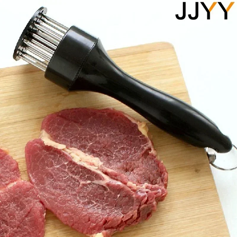 Stainless Steel Automatic Rebound Hammer-Meat Loosening Tool for Steak, Beef, Chicken Tendon Breaking and Flavouring