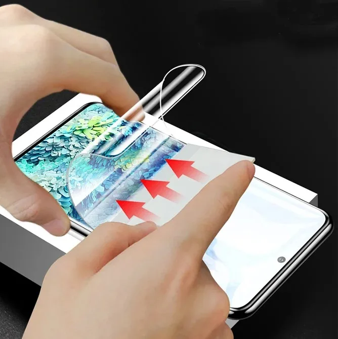 3-Pack HD TPU Self-Healing Screen Protector with Case-Friendly Design