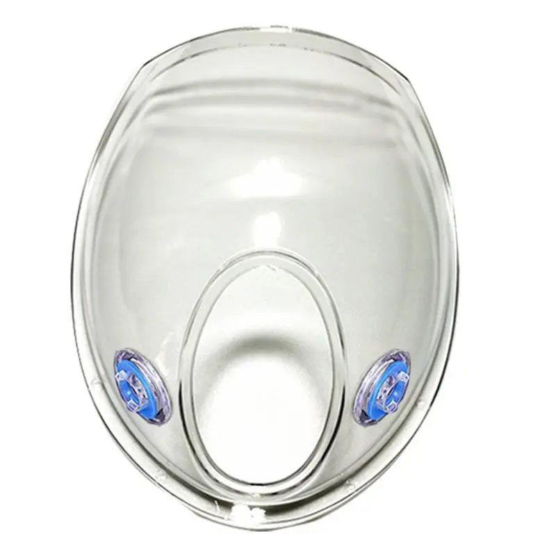 Spherical Screen Headband For 3M 6800 Gas Dust Mask Full Face Chemical Respirator PC Transparent Protective Face Shield