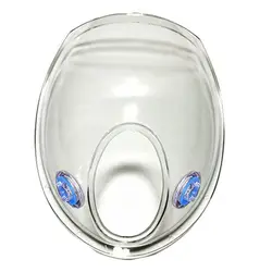 Spherical Screen Headband For 3M 6800 Gas Dust Mask Full Face Chemical Respirator PC Transparent Protective Face Shield