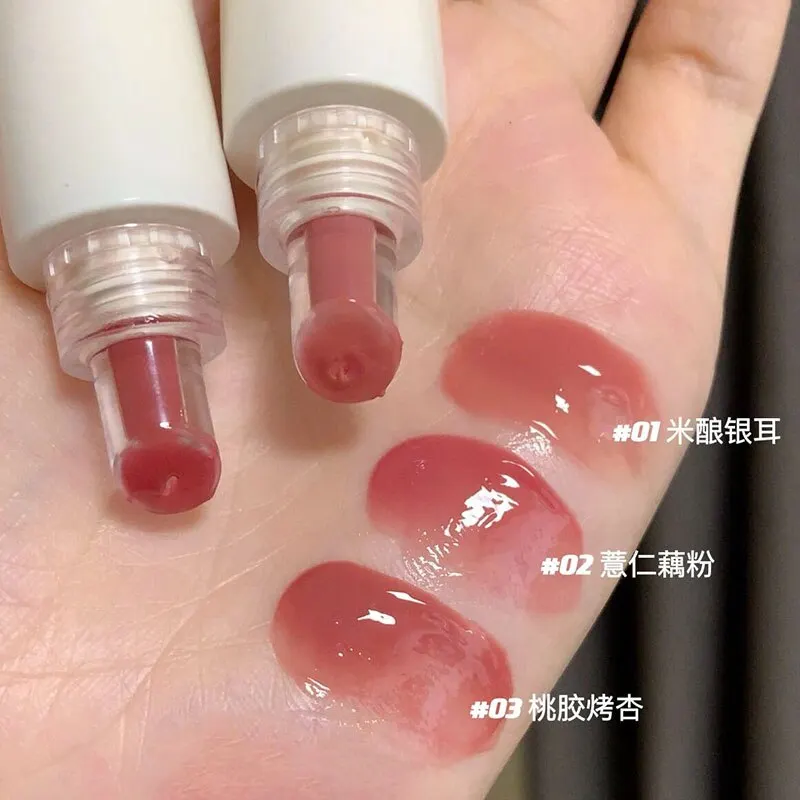 Lip Jelly Essence Hydrating Lipstick Lip Gloss Gloss Mirror Lipstick Tender Pink Student Makeup lip makeup lip glaze lip lacquer lip tint lip stain lip gloss