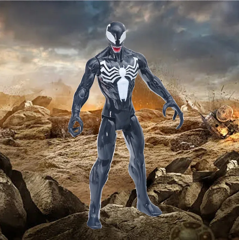 Hot Toys Marvel Venom Spider Man Strage 12 Pollici Moving Doll Doll Giocattolo Per Bambini Decorazione Modello Confezione Regalo