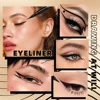 QIBEST Black Liquid Eyeliners Waterproof Long Lasting Sweatproof Quickily Drying Eyeliners Pencil Eyes Cosmetics Make up Tools 4