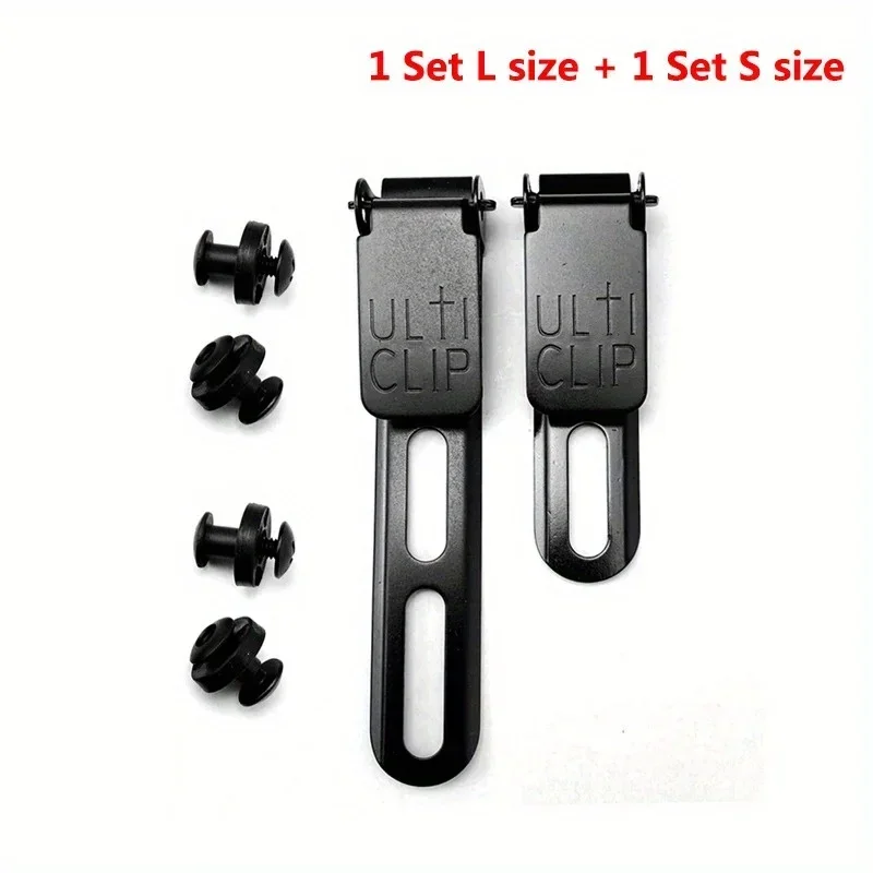 Stainless Steel Clip Waist Clip Ulticlip Knife Sheath DIY Making Accessories Parts