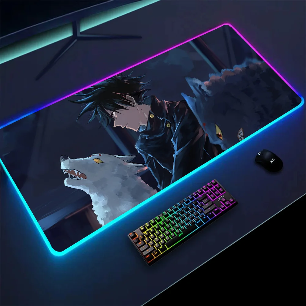 1pc-Jujutsu-Kaisen-Megumi-Fushiguro-Japanese-Anime-XXL-RGB-Gaming-Mouse ...
