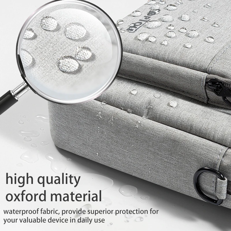 Laptop Bolsa 13.3 14 15.6 Polegada para Homens para Macbook Air Pro 13 15 16 hp Huawei Asus Acer Dell Xiaomi Lenovo - Imagem 6