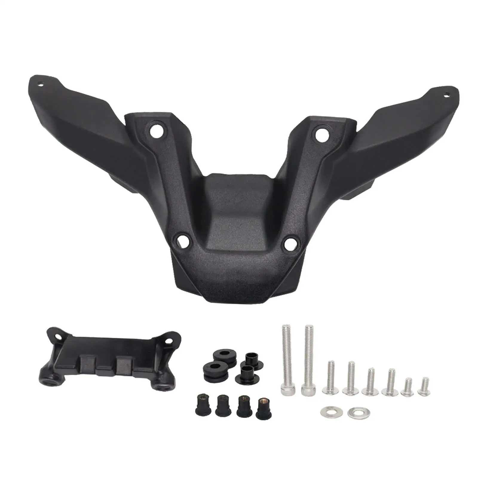 Motorcycle Windshield Bracket Accessories Spare Parts Easy to Install Black Protective Windscreen Bracket for MT-09