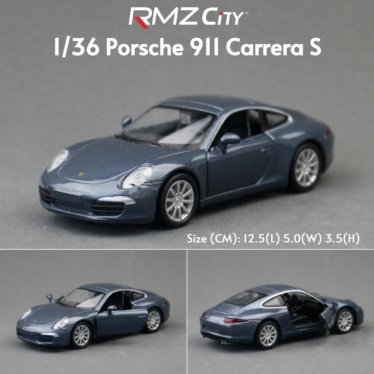 Diecast Metal Porsche Toy Car Racing Model - Miniature Collection Gift