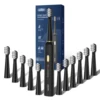 Sejoy Electric Toothbrush USB Rechargeable 12 Replacement Toothbrush Heads 6 Modes Adult Ultrasonic Teeth Cleaning 1