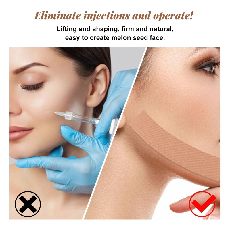 Face Lift Tape Invisible,Face Tape,Face Lifting Tape Instant Makeup Face  Lift Tools for Hide Wrinkles Double Chin - AliExpress