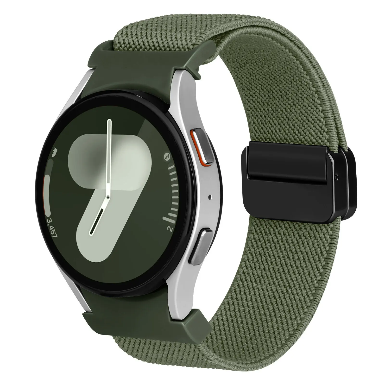 Magnetic Nylon Loop Band - No Gaps Bracelet, 20mm Straps