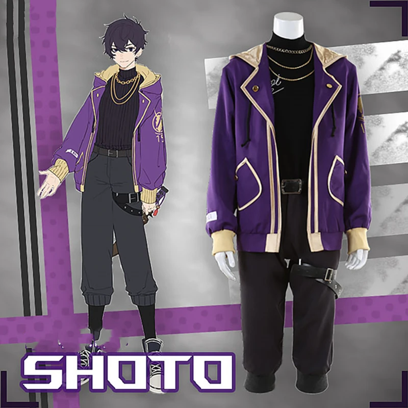 

Virtual Anchor Vtuber Shoto Shxtou Clothing Uniform Jacket Shirt Pants Custom Made