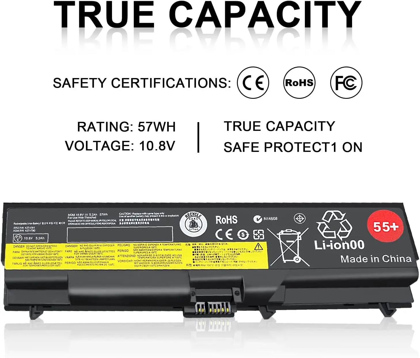 High-Performance Replacement Battery for Lenovo ThinkPad Series