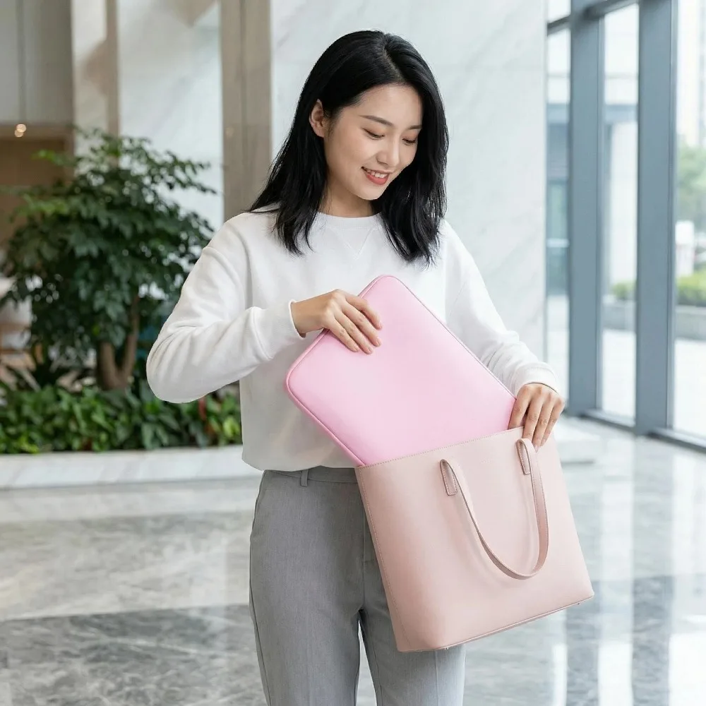 15-inch laptop storage bag, shockproof and vibrationproof, padded portable bag - 6