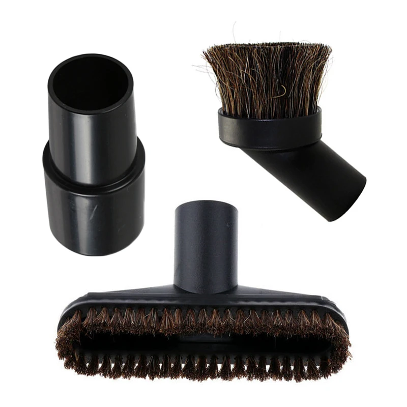 진공 청소기 브러시 헤드 깍지 교체 부품, 32mm, 35mm 어댑터 포함, 청소 기계, 집 청소, 3 개/세트 