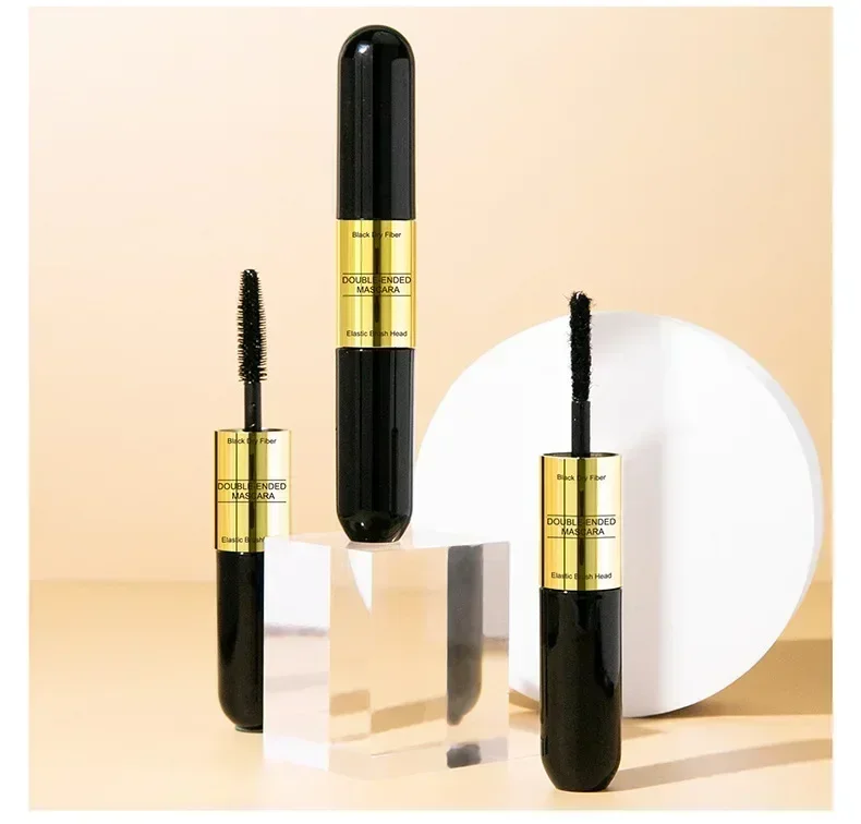 

Sunflower double-effect waterproof mascara long and curly hair thick, makeup does not dirty contour cosmetics