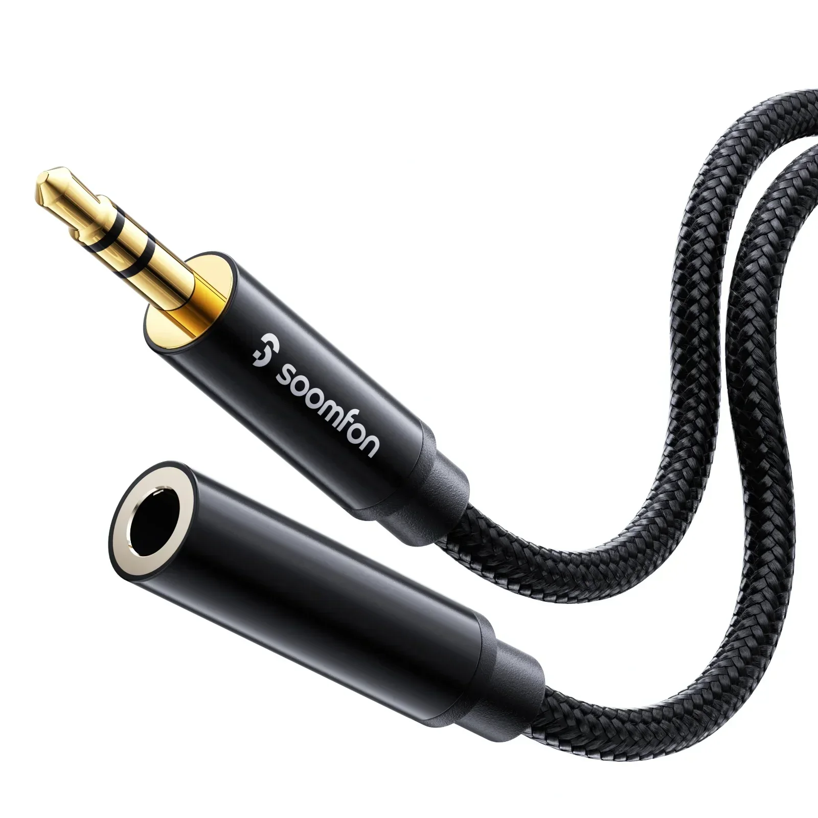 SOOMFON 오디오 익스텐션 케이블 수-암 3.5mm 잭 Aux 케이블, 헤드폰 스피커 연장 코드, 3.5mm