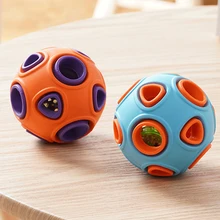 

Trumpet Bell Anemone Ball Pet Toy Dog Bite Resistant Toy Ball Bell Sound Molar Training Ball Pet Supplies