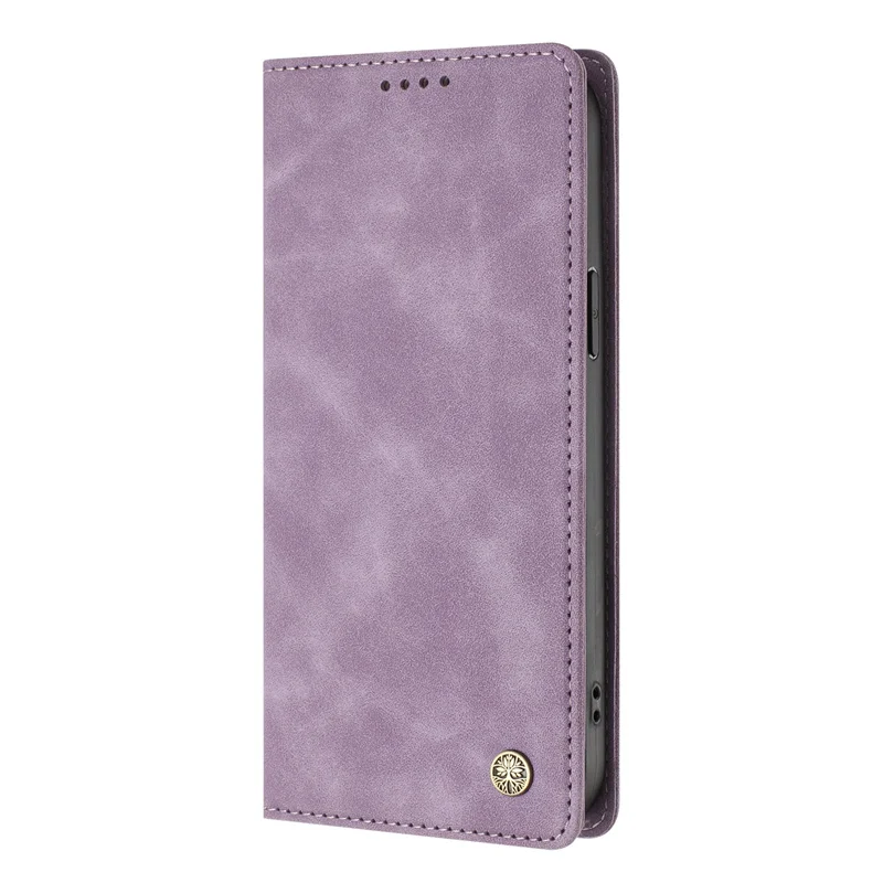 Colorful Macaron Magnetic Leather Wallet Case