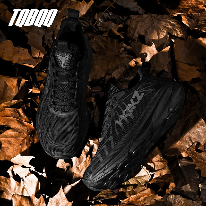 Carbon Plate Air Cushion Running Shoes for Men Soft Chunky Sneakers Women Daily Commuting Shoes Outdoor Casual Walking Shoes 3
