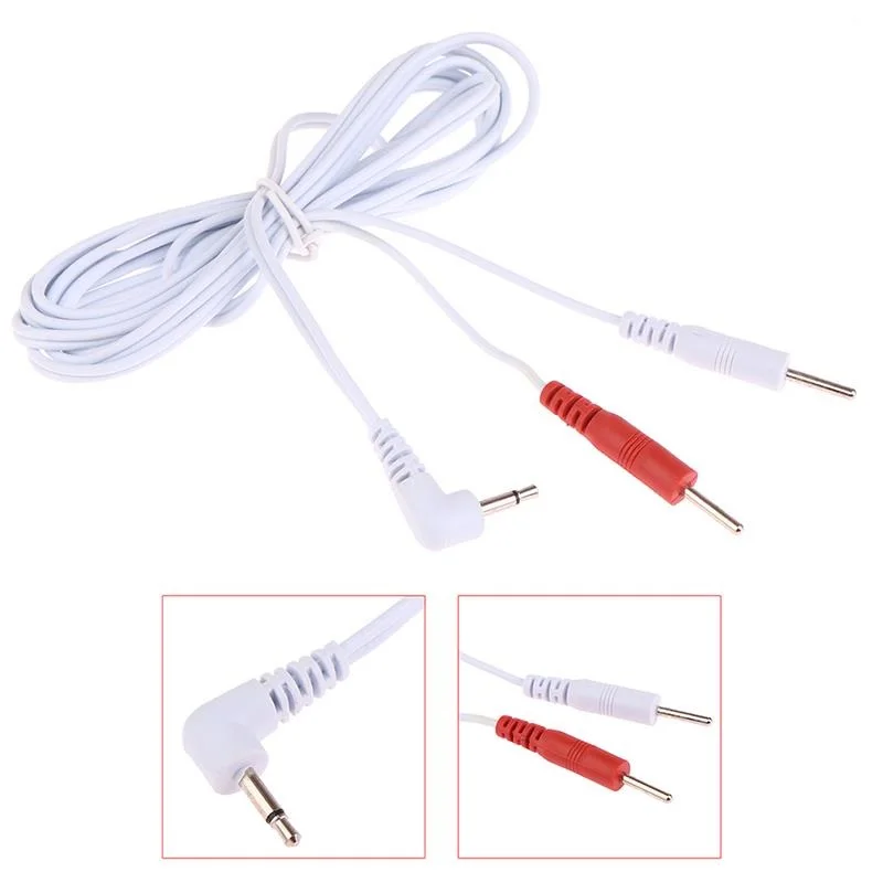 

1.5M Standard Pin Electrode Lead Wires TENS Conductive Standard Pin for Ems Massage Electrode Pad Digital Ten Machine HealthCare