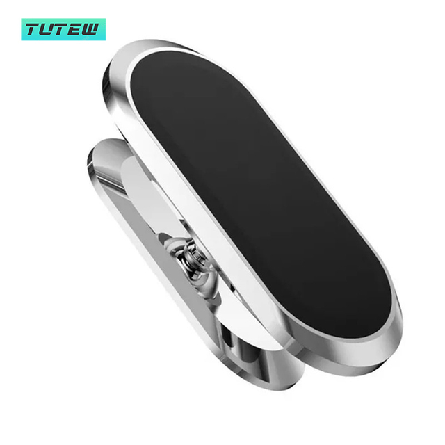 Mini Car Phone Holder Rotatable 360° Strip Shape Stand GPS Navigation Strong Magnet Mount Support For Samsung iPhone LG