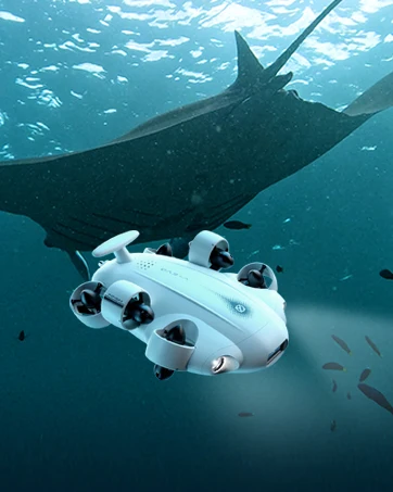 V-EVO 수중 전문가용 4K HD 카메라 비주얼 낚시 로봇 지능형 촬영 원격 제어 기계팔 잠수정