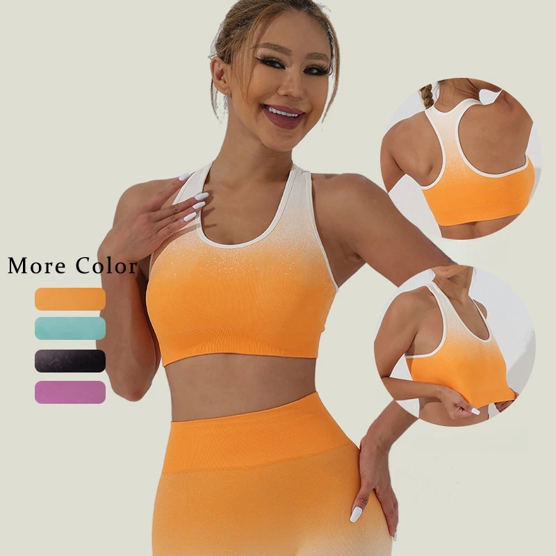 

Comfort Sexy Sports Bra Gym Top Women Training Yoga Clothes Stretch Women Sports Underwear Fitness Workout Back Yoga Bra Sexy