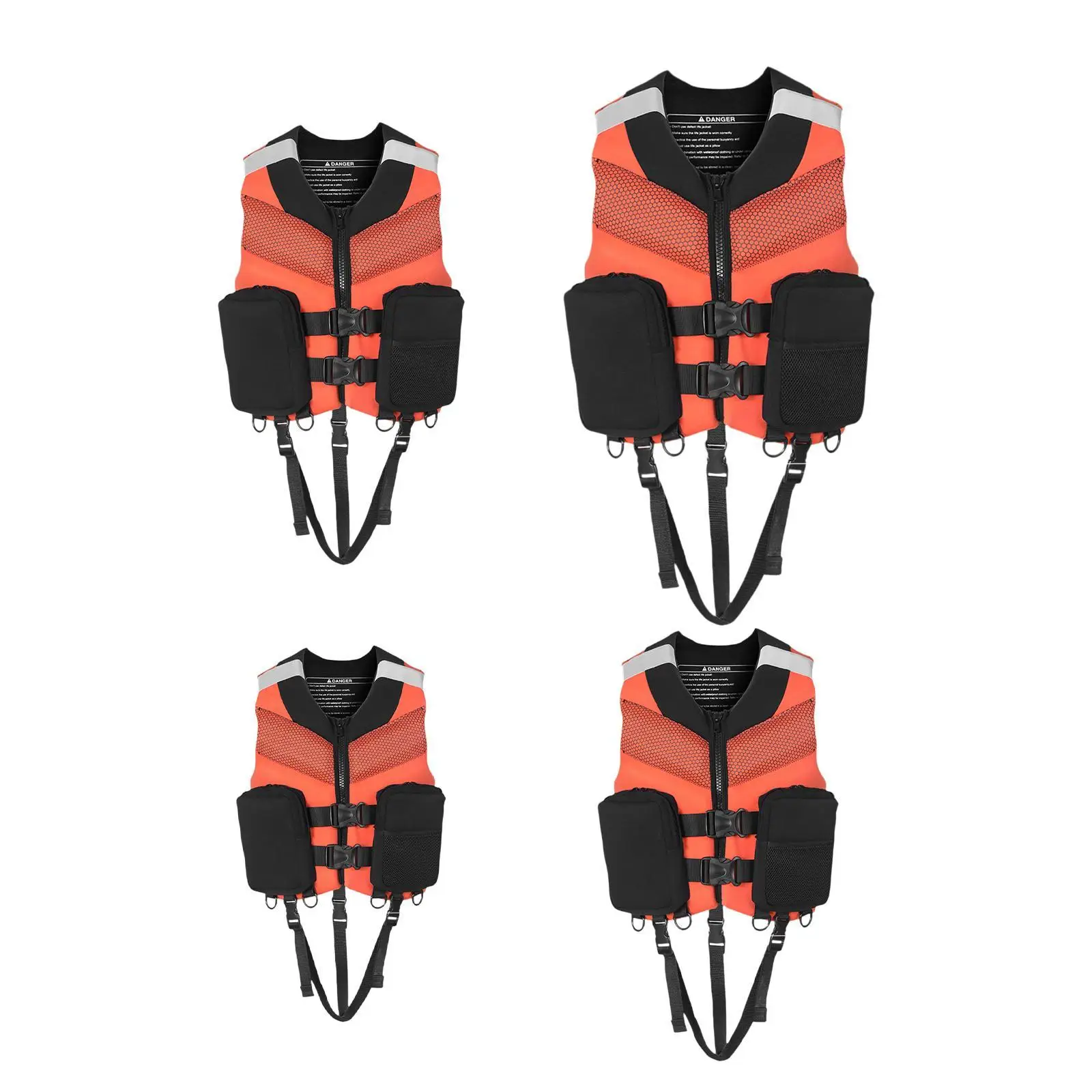 Life Vest Comfortable Drifting Life Jacket for Water Sports Angling Kayak