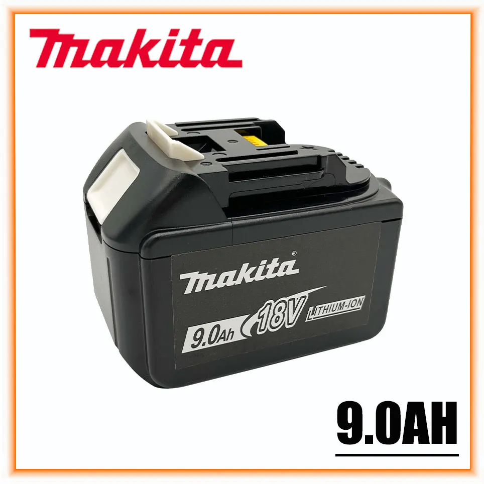 18 V 8,0 Ah/8000 mAh hoge capaciteit, 2 x reserveaccu voor Makita