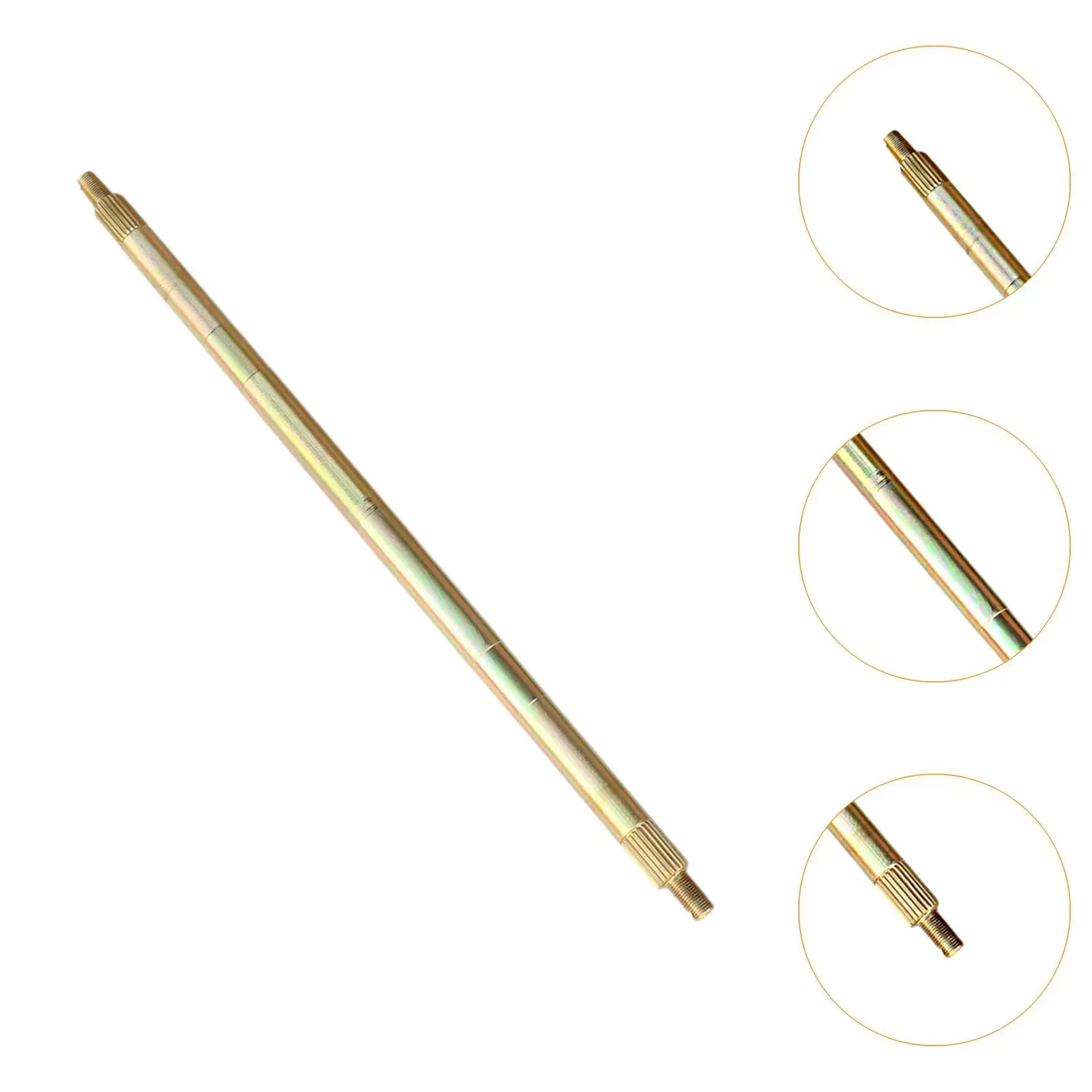 23T DIY Go-kart Rear Axle 600mm Practical Easy Installation Quad Motorcycle Accessories Go Kart Parts Live Axle Replacement