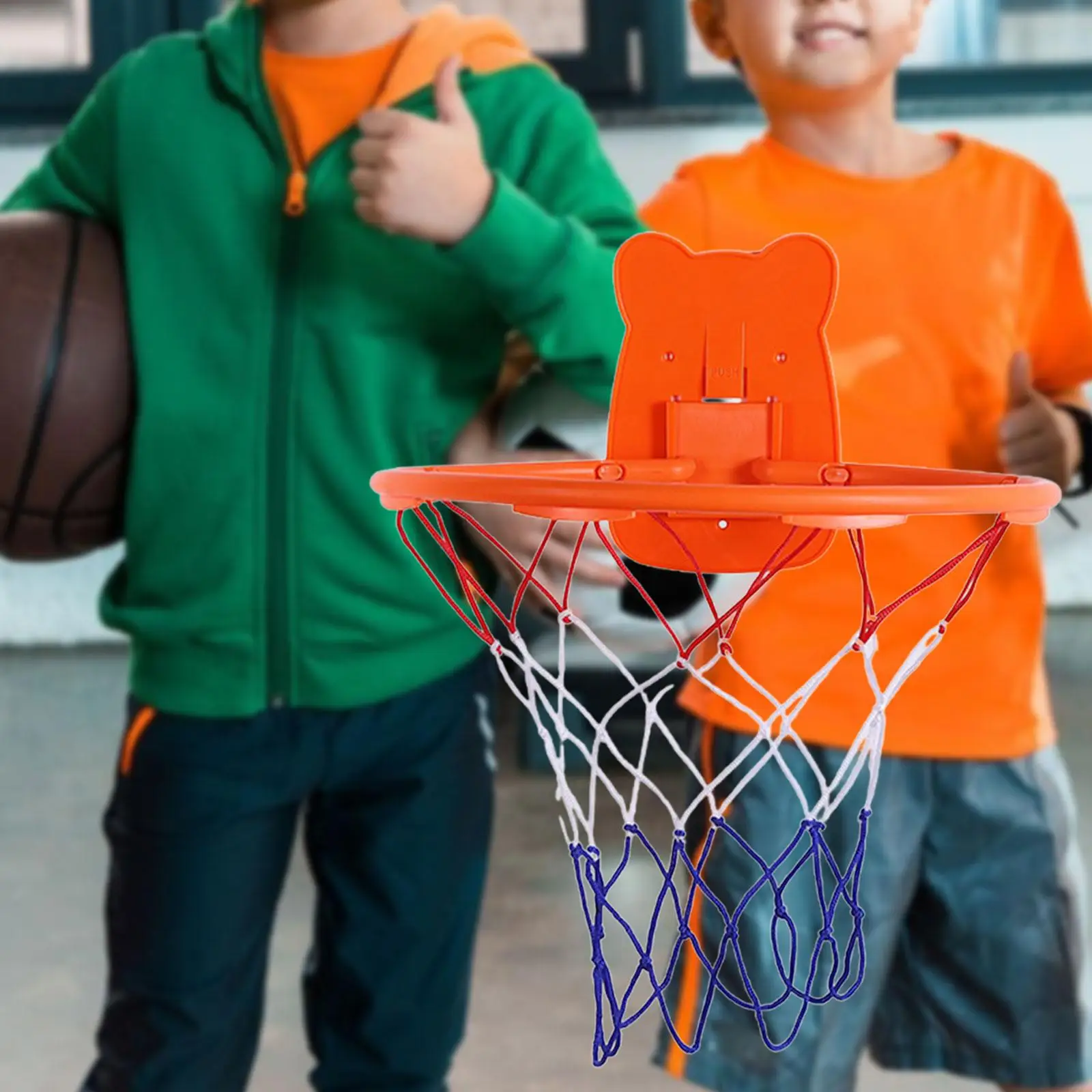 

Indoor Mini Basketball Hoop for Kids Boys and Girls Children Wall Mount Hoop