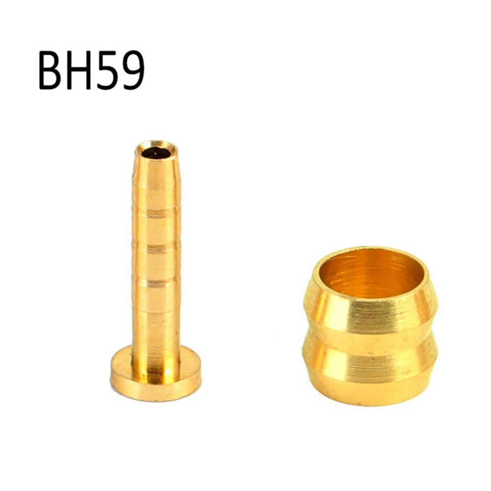 자전거 브레이크 올리브 황동 연결 인서트 키트, 시마노 BH59 유압 디스크 브레이크 호스, 4, 20 개