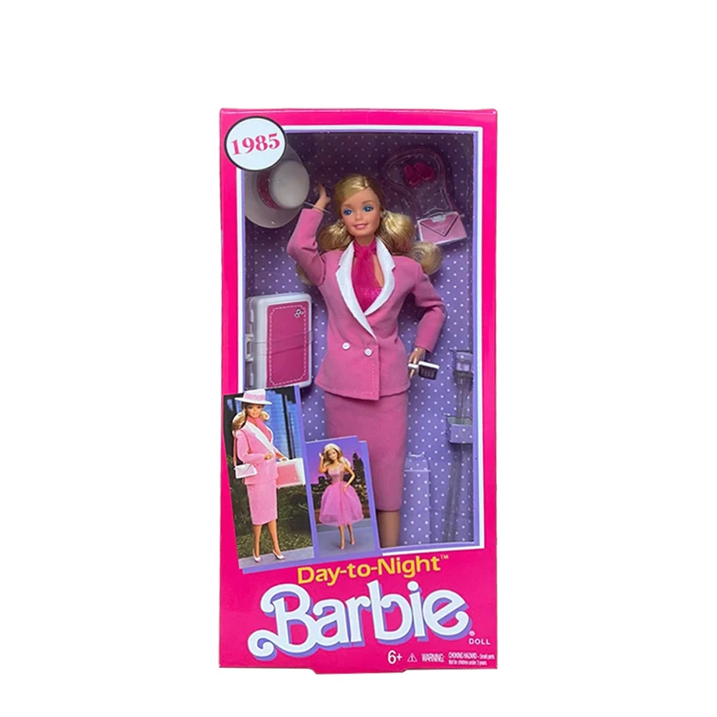 

Barbie 1985 Reproduction Day to Night Doll Toy FJH73