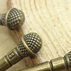 10pcs Mini Alloy Microphone Model Dollhouse Miniature Furniture Accessories Doll House Decoration 2