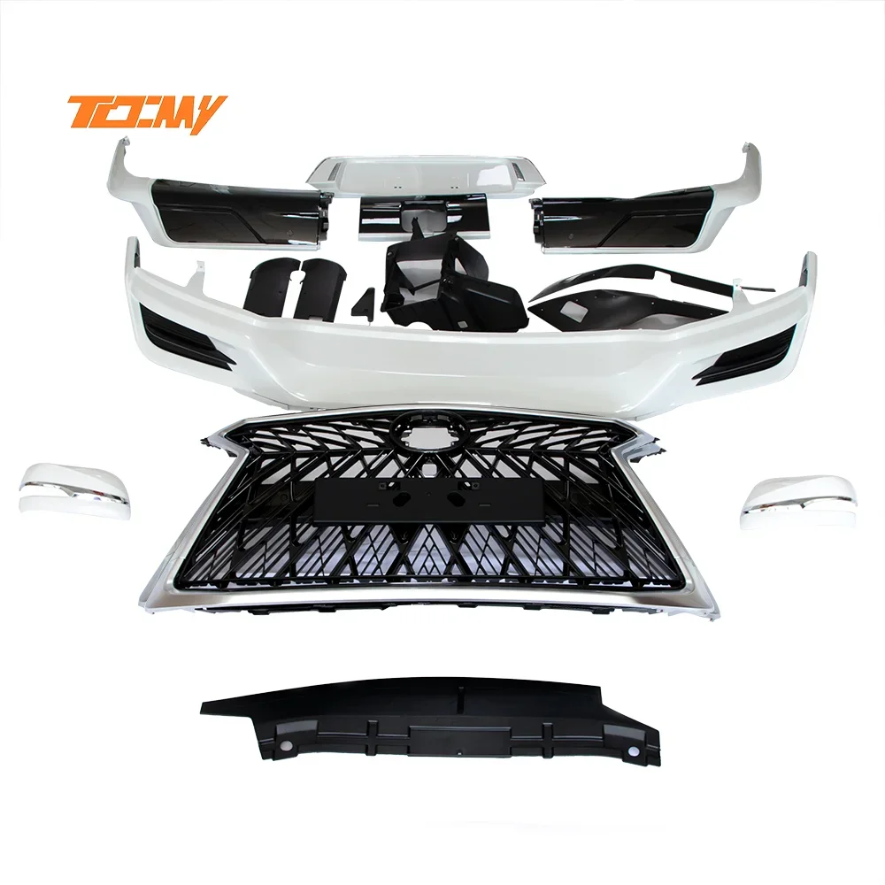 TDCMY Auto Car PP ABS Material Black Middle Grill For Lexus LX570 -