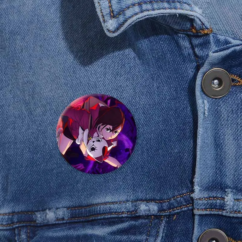 GO2COSY Set Of 9 Anime DanDaDan Acrylic Keychain Momo Pendant Key Chain Style A